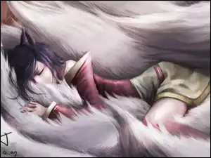 League Of Legends, Ahri i ogonki