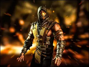 Scorpion, Gra, Mortal Kombat, Ninja