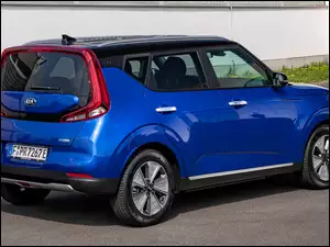 2019, Niebieska, Kia e-Soul