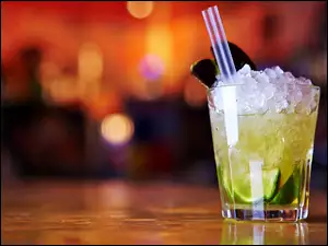 Mojito, Drink, Limonka, Lodu, Rum, Kostki