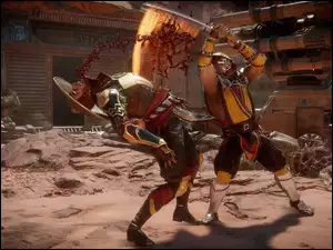 Scena walki w grze wideo Mortal Kombat 11
