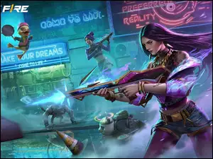 Postacie z gry Garena Free Fire 2023