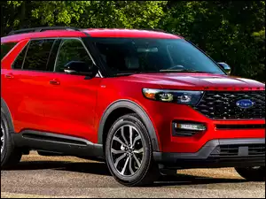 Ford Explorer ST, Czerwony