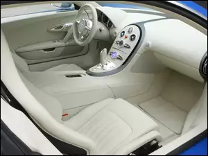 Bugatti Veyron, Jasne, Wnętrze