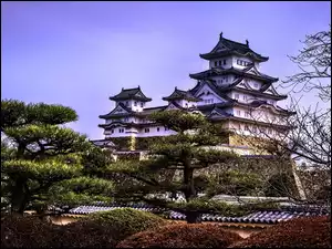 Himeji, Azja, Zamek Białej Czapli, Zamek Himeji, Japonia