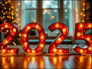 Grafika, Nowy Rok, 2025