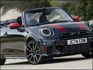 Kabriolet, Mini John Cooper, Czarny