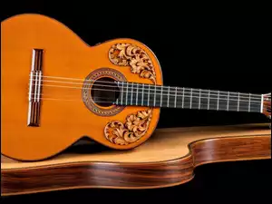 Klasyczna, Grafika, Gitara, Akustyczna, Futerał
