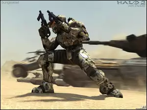 Halo, czołg, robot, broń