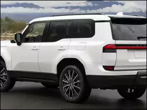 Lexus GX, Biały