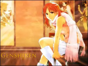 taboret, Genshiken, kobieta