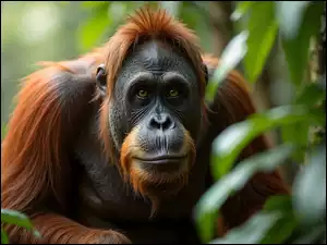AI, Małpa, Orangutan