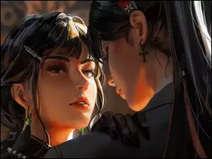 AI, Dziewczyny, Twarze