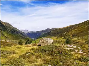 Góry, Skała, Dolina