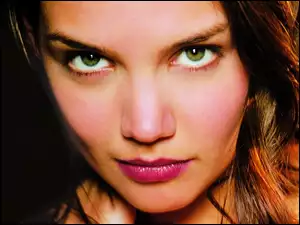Katie Holmes, zielone, oczy