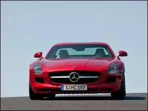 Przód, Mercedes Benz SLS