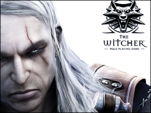 The Witcher, twarz, mężczyzna, amulet