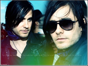Jared Leto, okulary