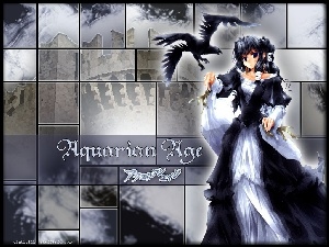 kobieta, Aquarian Age, ptak