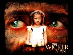 dziewczynka, Wicker Man, twarz