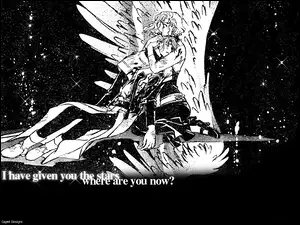 smutek, Magic Knight Rayearth, ludzie
