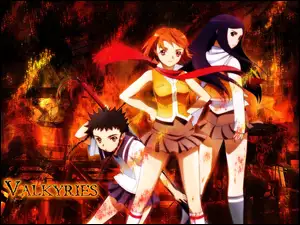 Mai Hime, krew, valkyries, ludzie