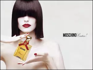 Moschino, flakon, kobieta, perfumy