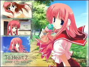 dziewczynki, To Heart, lody