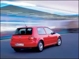 Volkswagen Golf 4, Czwrwony