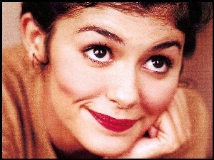 Audrey Tautou, czerwone usta