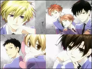 oczy, Ouran High School Host Club, ludzie