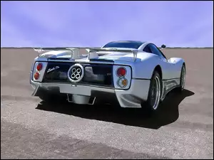 Tył, Pagani Zonda