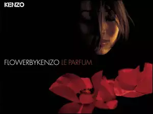 kwiaty, Kenzo, kobieta