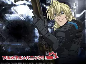 facet, Full Metal Panic, strzelba