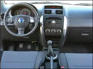 Fiat Sedici, Wnętrze