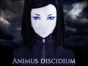 zachmurzenie, Ergo Proxy, dziewczyna, makijaż, chmury