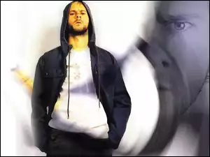kaptur, Dominic Monaghan, kurtka
