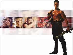 długie buty, Jean Claude Van Damme, broń
