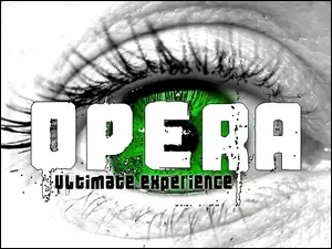 Opera, oko, rzęsy