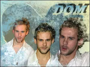 bródka, Dominic Monaghan, niebieskie oczy