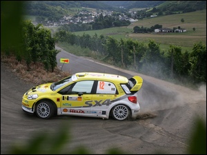 Nawrót, Suzuki SX4, Rajd