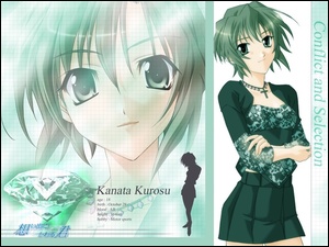 sukienka, Memories Off, kobieta