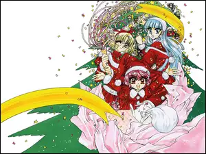 pluszak, Magic Knight Rayearth, kobiety