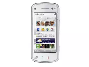 Pionowo, Nokia N97, Srebrna