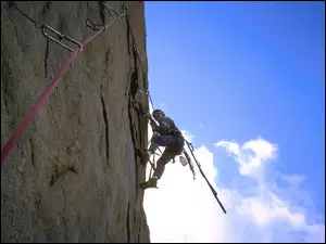 Alpinizm, lina, góra, wspinaczka