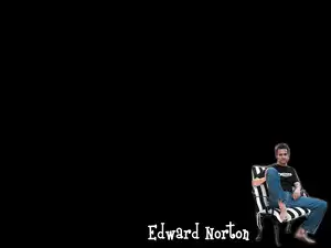 jeansy, Edward Norton, krzesło