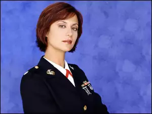 uniform, Catherine Bell, granatowy