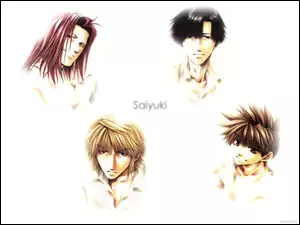twarze, Saiyuki, ludzie