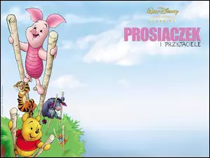szczydła, Prosiaczek I Przyjaciele, postacie
