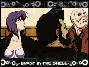 napisy, Ghost In The Shell, ludzie